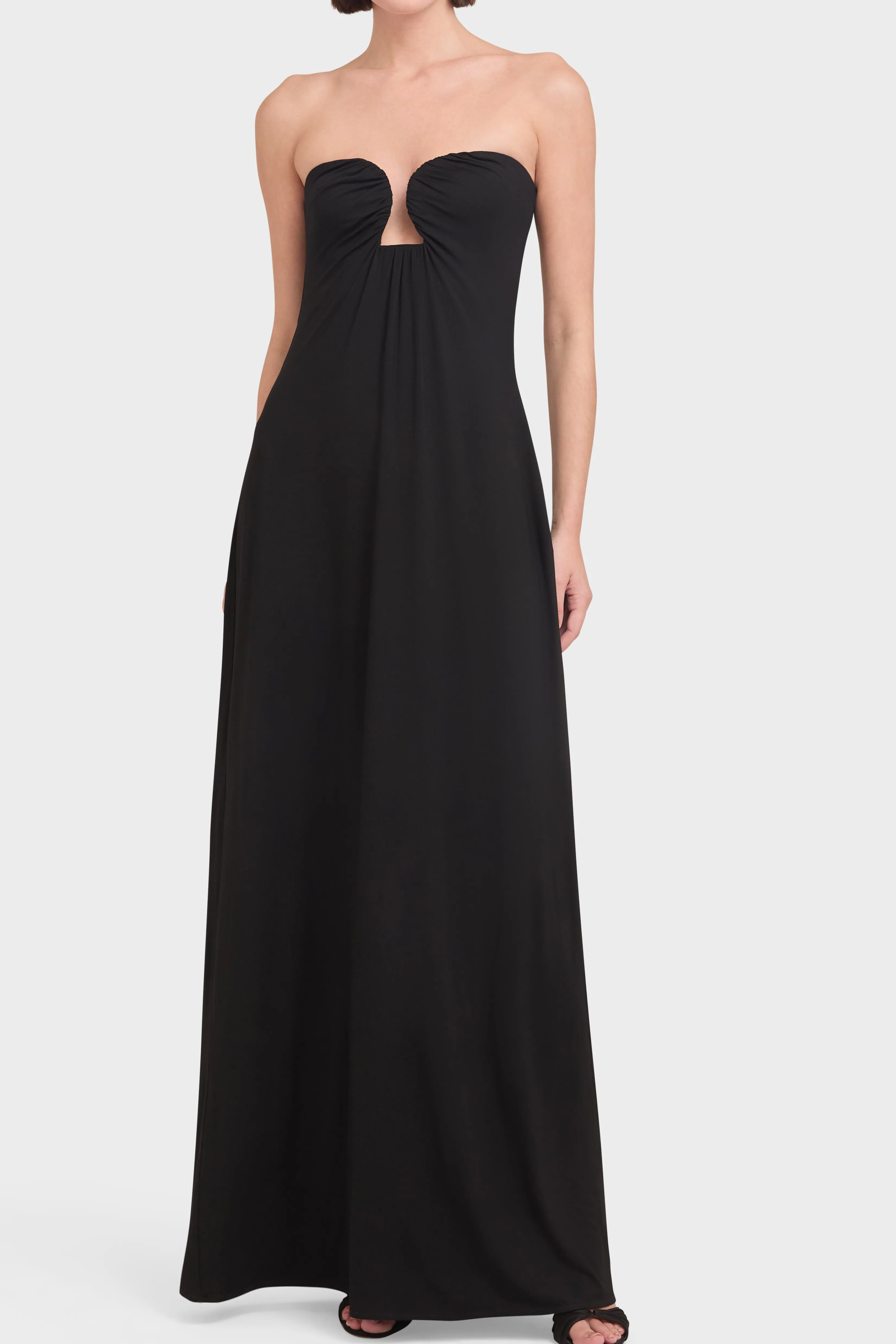 Shop Amanda Uprichard Saladana Maxi Black